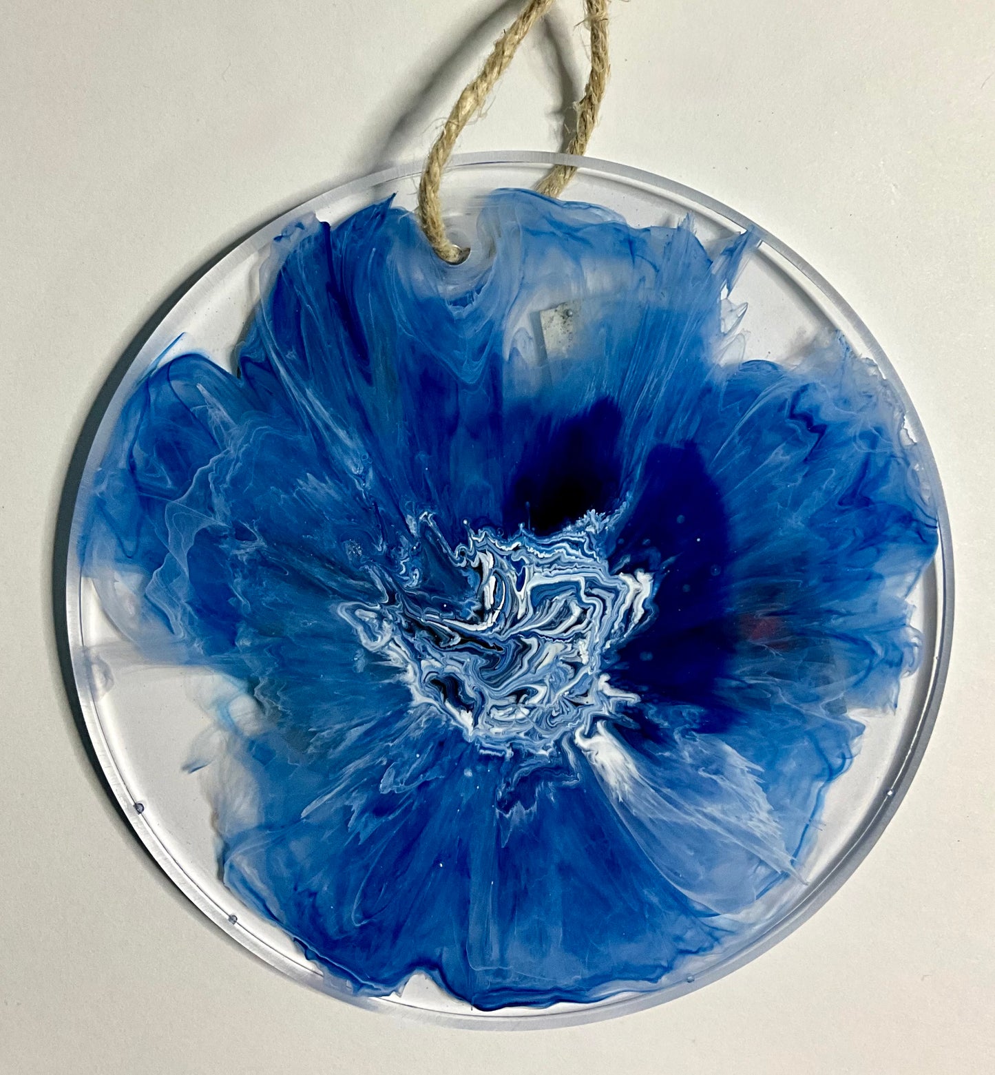 Blue Splash Ornament