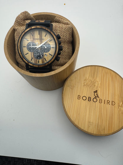 Bobo Bird Chronograph Watch