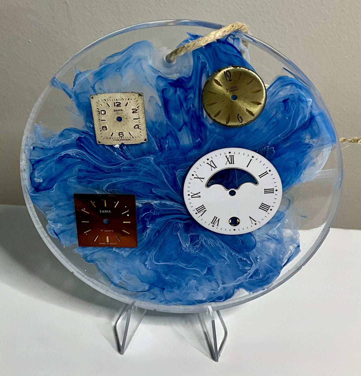 Blue Splash Ornament
