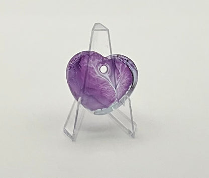 Purple Heart Keychain