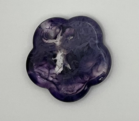 Marbled Purple Flower