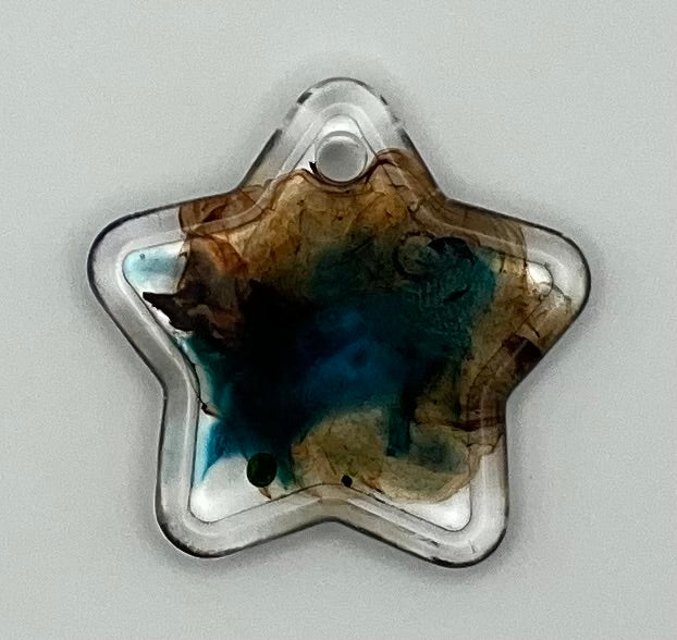 Blue and brown star